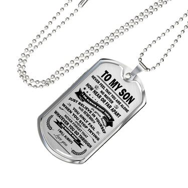 To My Son Jewelry Love Dad Christmas Gifts, Birthday Gift Ideas for Boys Luxury